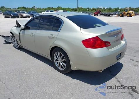 2007 Infiniti G35X from USA, damaged, VIN JNKBV61F27M807301